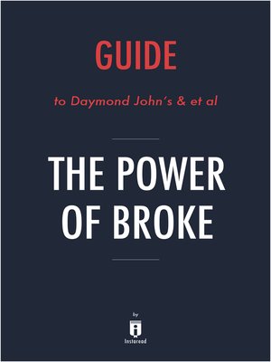 cover image of Summary of the Power of Broke